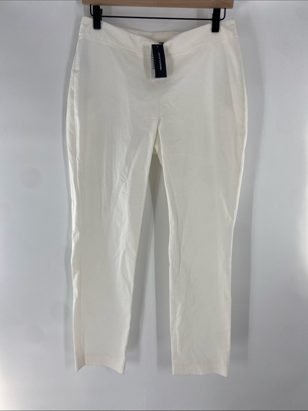 Josie Natori White Trousers Size 6 NWT